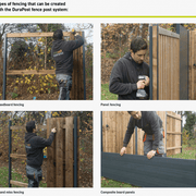 DURAPOST Classic Fencing Range - Decking Delivery