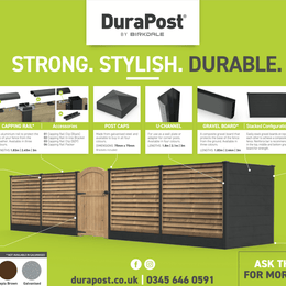 DURAPOST Classic Fencing Range - Decking Delivery