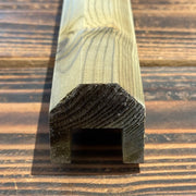 Featheredge Fence Top Cap - Cut Out - Decking Delivery