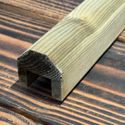 Featheredge Fence Top Cap - Cut Out - Decking Delivery