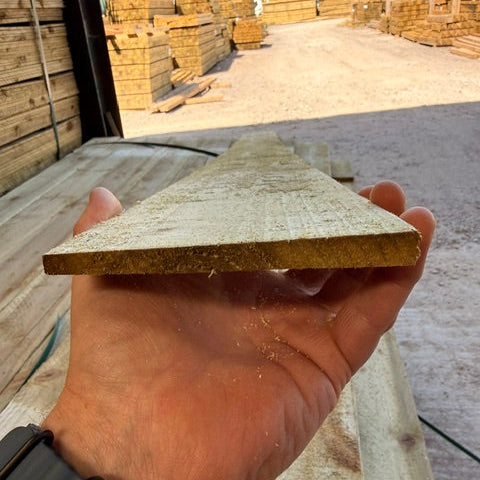 Feather edge board for fencing and panels 1