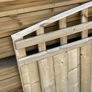 Fence Panels - Heavy Duty Close Board Trellis Top - Decking Delivery