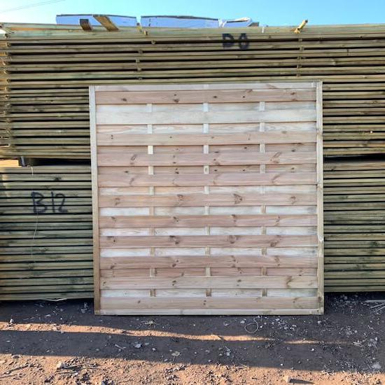 Fence Panels - Milan - Decking Delivery
