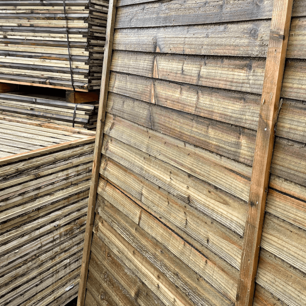 Fence Panels - Overlap - Decking Delivery