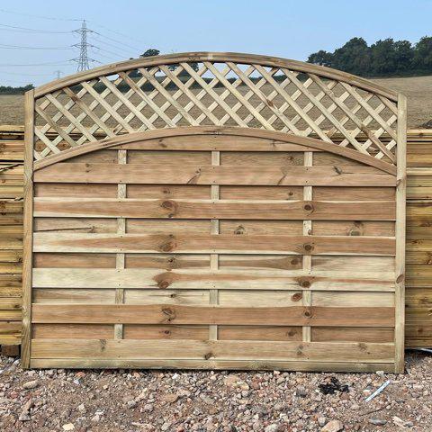 Fence Panels - Pisa - Decking Delivery