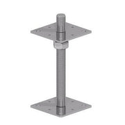FENCEMATE® ADJUSTABLE BOLT DOWN POST SUPPORT | 80X250MM BZP - Decking Delivery