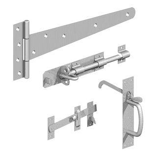 Garden Gate Kit - Side Gate Suffolk Latch - Decking Delivery