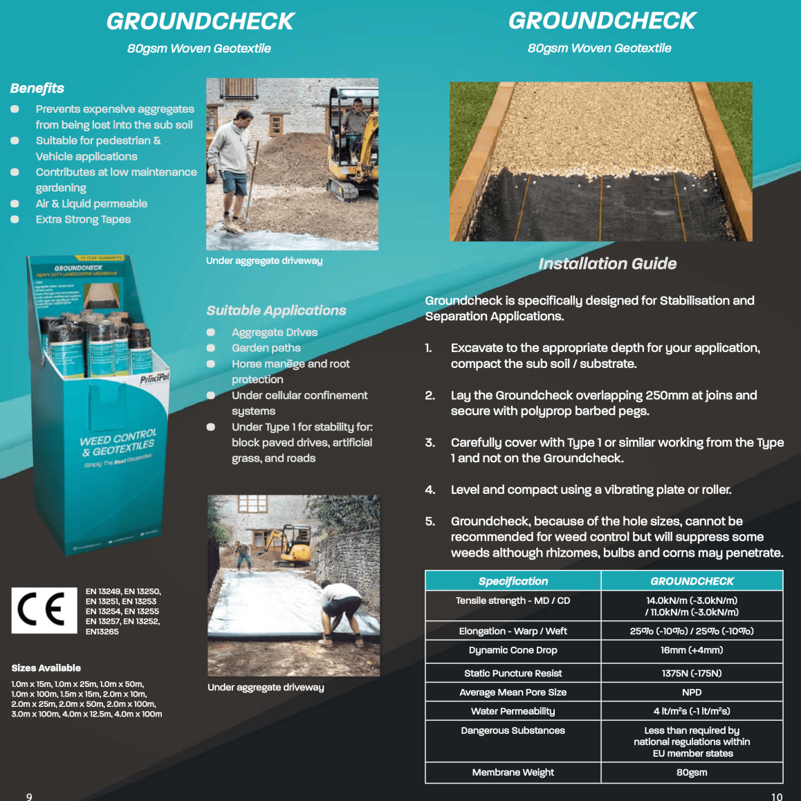 Groundcheck Landscaping Geotextile Membrane - Decking Delivery