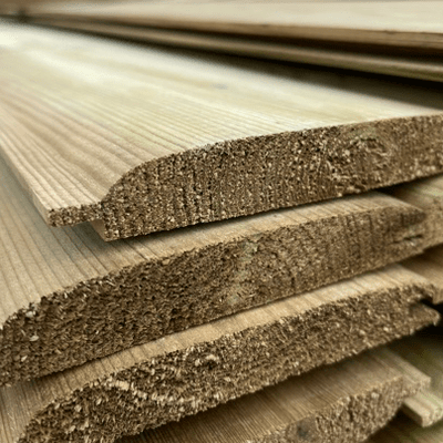Log Lap Boards | Cladding | Decking Delivery
