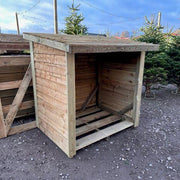 Log Store - Featheredge Board - Decking Delivery