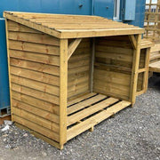 Log Store - Featheredge Board - Decking Delivery