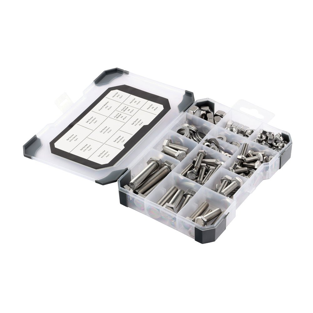 Mixed tray - screws & nuts - Decking Delivery