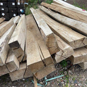 Oak Hardwood Railway Sleepers SECONDS - Decking Delivery