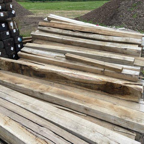 Oak Hardwood Railway Sleepers SECONDS - Decking Delivery