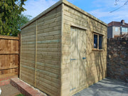 Pent Shed - Decking Delivery