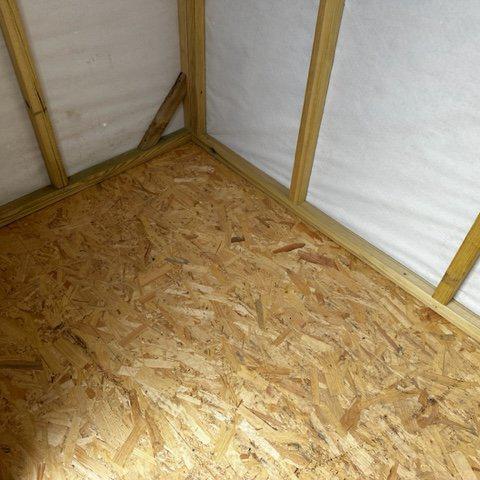 Pent Shed - Decking Delivery