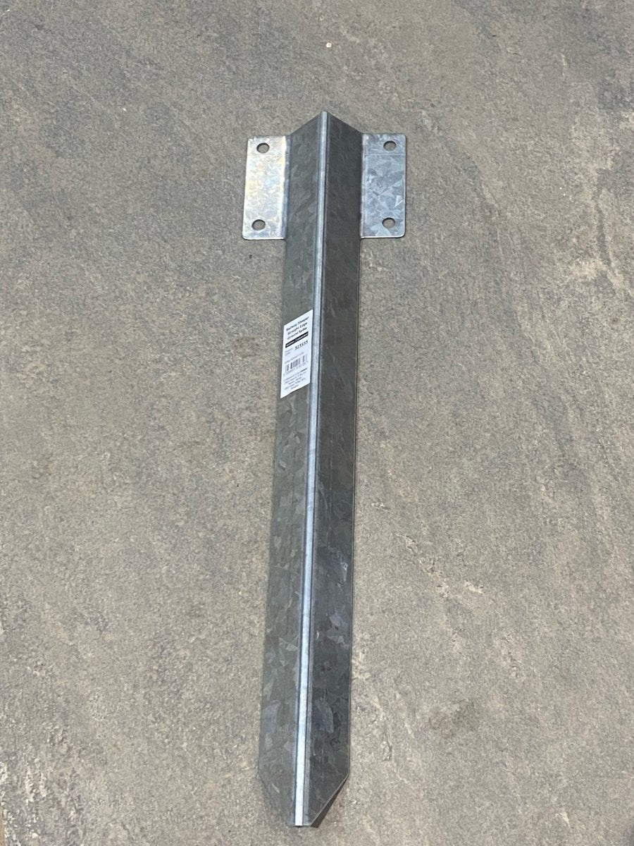 Railway Sleeper Straight Edge Ground Spike - Decking Delivery