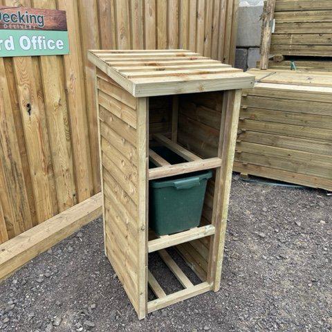 Recycling Bin Store - Decking Delivery