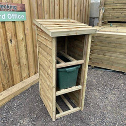 Recycling Bin Store - Decking Delivery