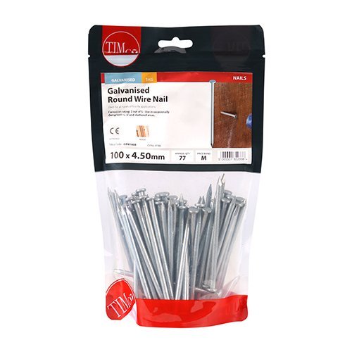Round Wire Nails - Galvanised - Decking Delivery