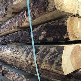 Rustic Railway Sleepers - Decking Delivery