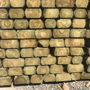 Rustic Railway Sleepers - Decking Delivery