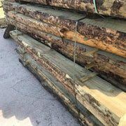 Rustic Railway Sleepers - Decking Delivery