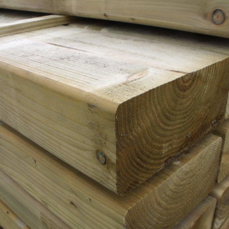 Softwood Railway Sleepers - Decking Delivery