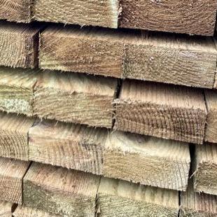 6x6 Timber Fence Posts | Bristol Based | Decking Delivery