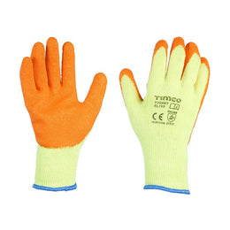 TIMCO Eco - Grip Gloves - Crinkle Latex Coated Polycotton - Decking Delivery