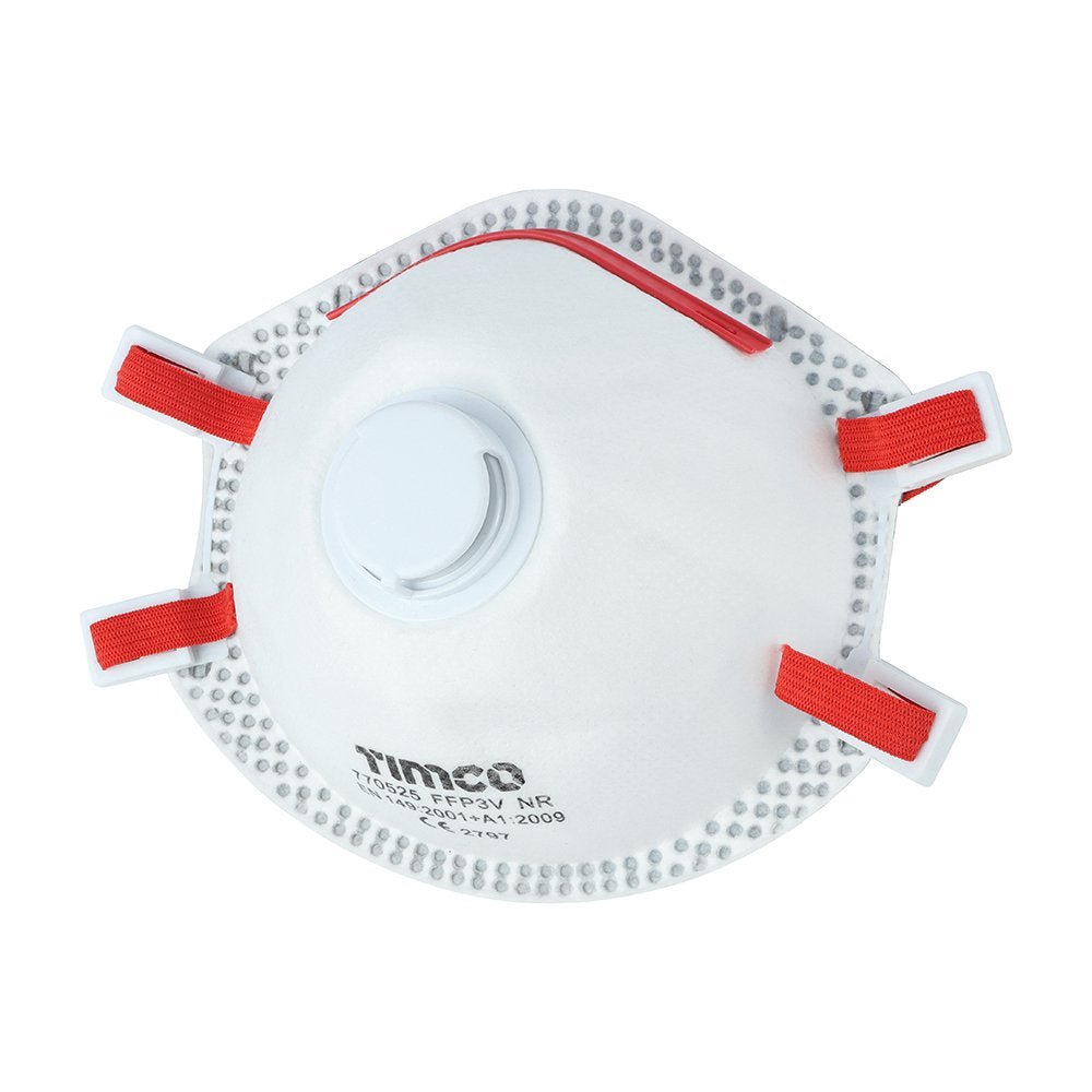 TIMCO - FFP3 Moulded Masks with Valve - Decking Delivery