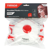 TIMCO - FFP3 Moulded Masks with Valve - Decking Delivery