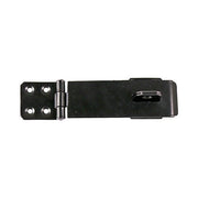 TIMco - Safety Pattern Hasp & Staple - Black 4 1/2