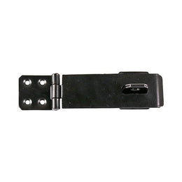 TIMco - Safety Pattern Hasp & Staple - Black 4 1/2