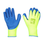 TIMCO Warm Grip Gloves - Crinkle Latex Coated Polyester - Decking Delivery