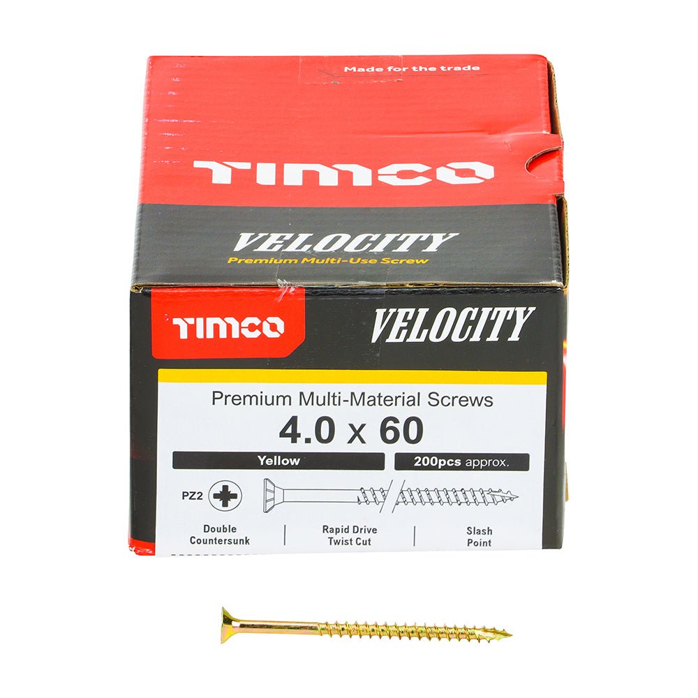 Velocity Premium Multi - Use Screws - Decking Delivery