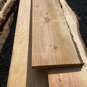 Waney Edge / Live Edge Cladding - Decking Delivery