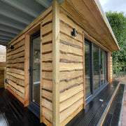 Waney Edge / Live Edge Cladding - Decking Delivery