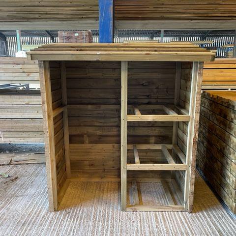 Wheelie Bin Store - For 120 Litre Bins - Decking Delivery