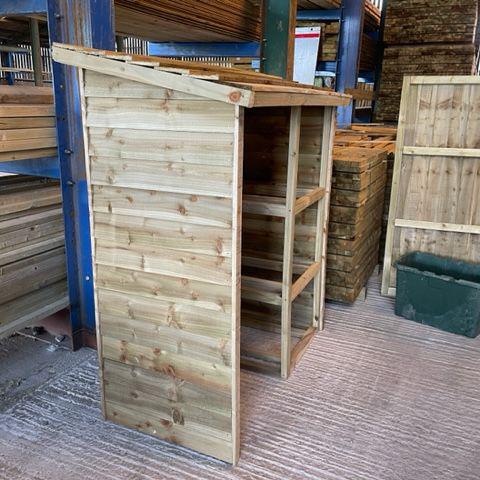 Wheelie Bin Store - For 240 Litre Bins - Decking Delivery