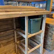 Wheelie Bin Store - For 240 Litre Bins - Decking Delivery
