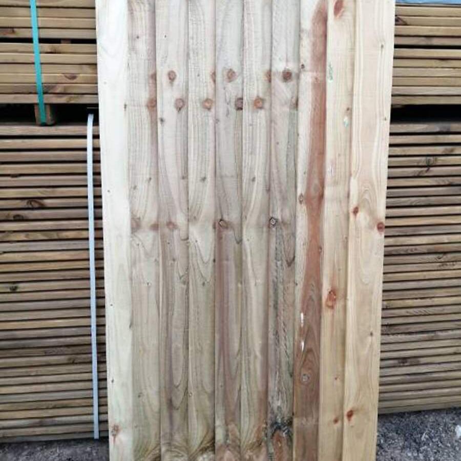 Wooden Garden Close Board Gate - Decking Delivery