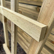 Wooden Garden Fan Trellis - Decking Delivery