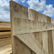 Wooden Garden Gravel Board Gates - Decking Delivery