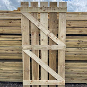 Wooden Garden Gravel Board Gates - Decking Delivery