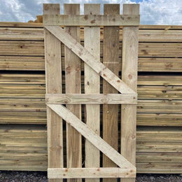 Wooden Garden Gravel Board Gates - Decking Delivery