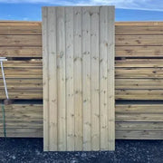 Wooden Garden Ship Lap Gates - Flat Top - Decking Delivery